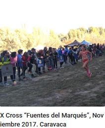 X Cross “Fuentes del Marqués”, Noviembre 2017. Caravaca